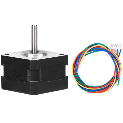 NEMA 17 Schrittmotor für 3D-Drucker, inklusive 4-poligem Kabel, Modell 17HS2408S