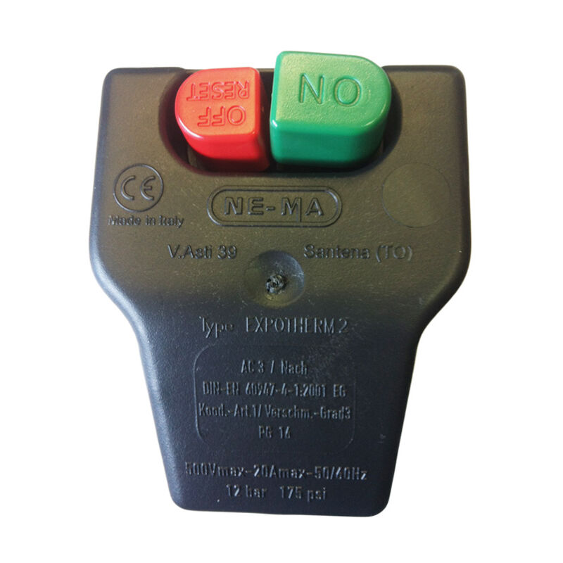 Nema Pressostat 400V max. 12 bar 6,3-10 a Expotherm 2 G3/8