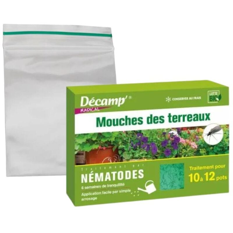 Décamp' - Nématodes Contre les mouches des terreaux 2M