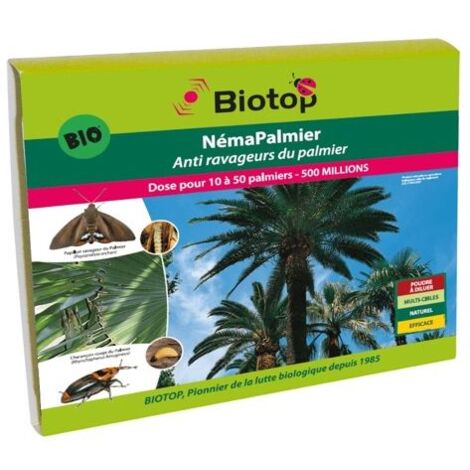 Nématodes SC anti charançon rouge du palmier 500M