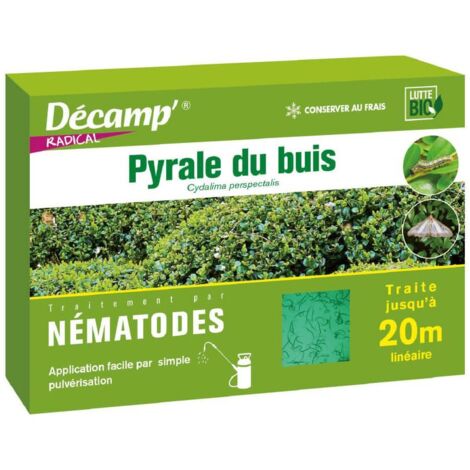 Nématodes SC anti pyrale du buis 20M - 40m²