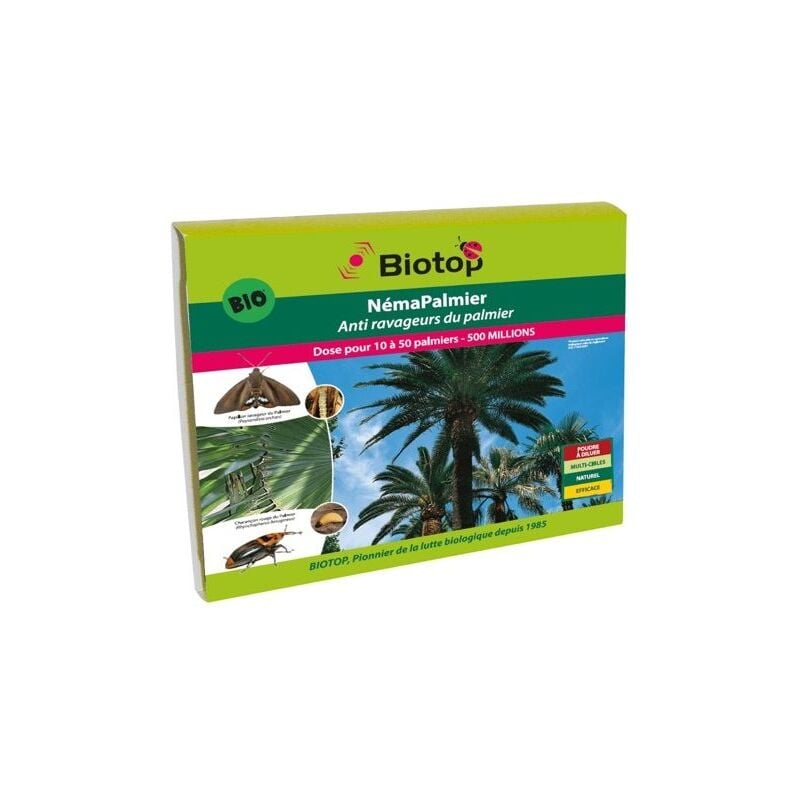 Biotop - Nématodes utiles spécial palmier (500M)