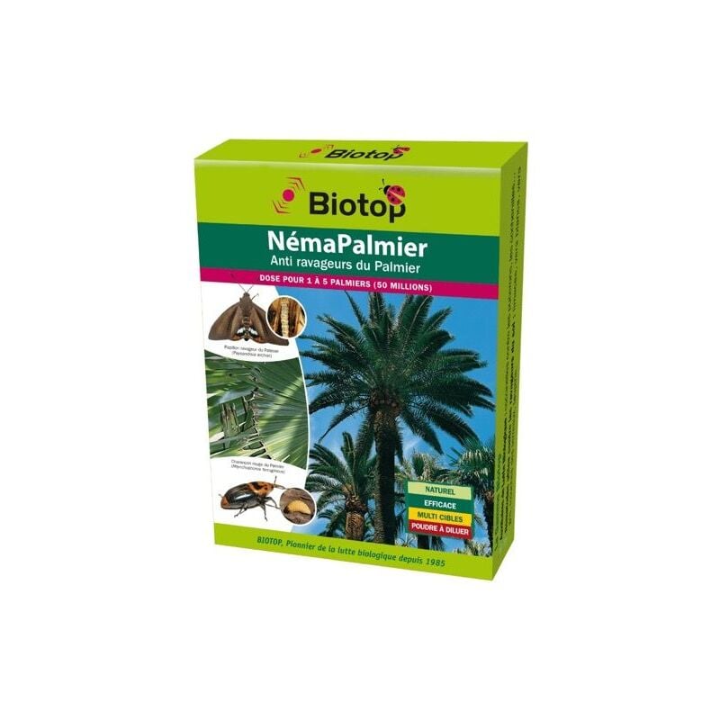 Biotop - Nématodes utiles spécial palmier (50M)