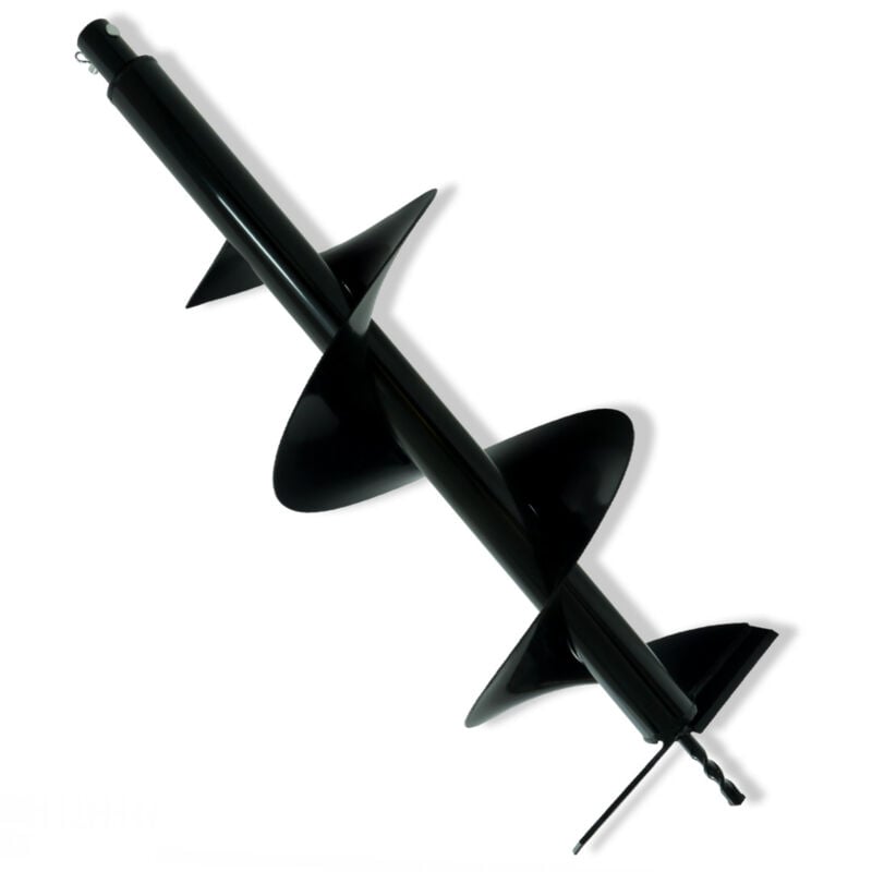 Nemaxx - B250 Tête de tarière pour perceuse et visseuse sans fil [250MM] – Tête de rechange pour tarières de sol, forets de terre et tarières de