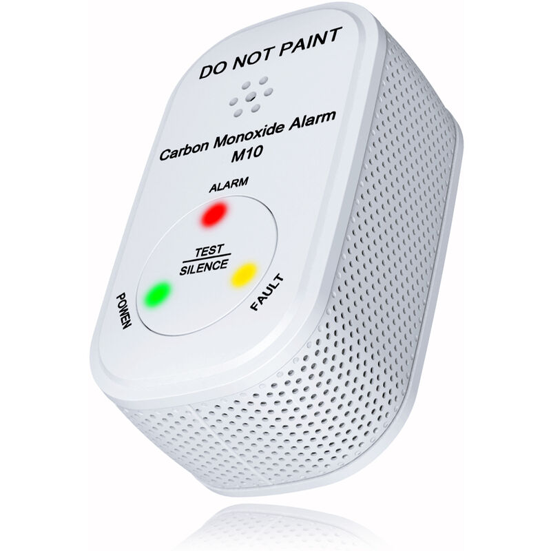 

NEMAXX M10 Detector de monóxido de carbono (CO), minidetector de gas, 10 años de batería – detector de gas con la tecnología más innovadora, detector