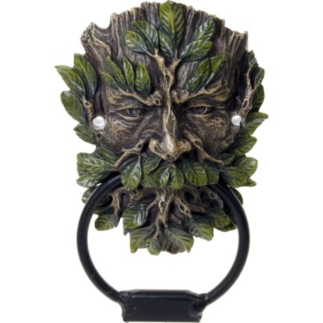 Nemesis Now Door Knocker 25cm Brown Wildwood-Battente per Porta, 25 cm, Colore: Marrone, 21 cm