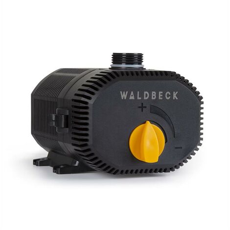 Nemesis T60 pompe de bassin 60 W hauteur de refoulement 3,3 m débit 4700 l/h - Noir - Noir