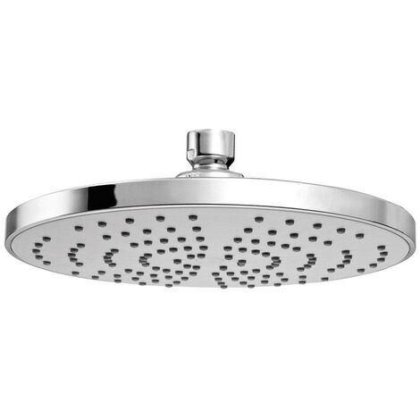 Nemo Spring dazio pomme de douche raccordement universel avec pommeaux anti-calcaire 1 jet d200mm chrome