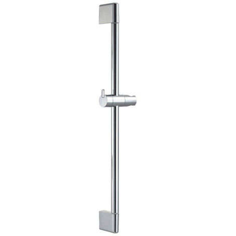 Nemo Spring Lacco barre de douche 650mm avec fixations avec curseur chromé
