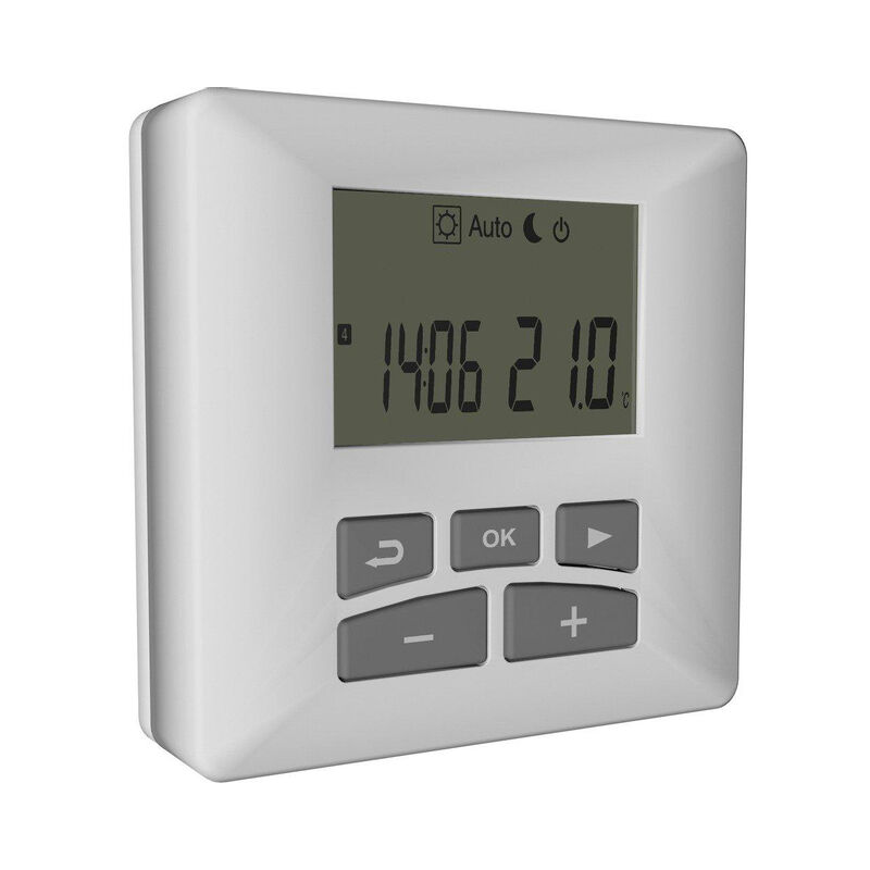 Nemo - Spring - Modena Air - Thermostat sans fil avec commande à distance pour radiateurs à serviettes hydrauliques