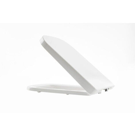 Nemo Spring Sun abattant WC blanc en duroplast avec mécanisme softclose pour WC suspendu 463 x 346 mm