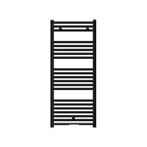 Nemo Start Basic Sèche-serviette 115.4x50cm - 506 watt - noir mat