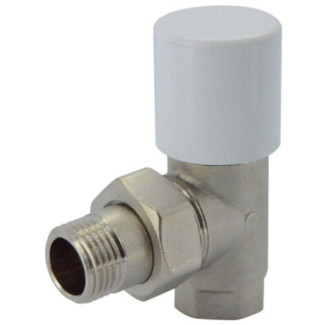 Nemo Start vanne de radiateur manuelle à angle droit raccordement 1/2"F