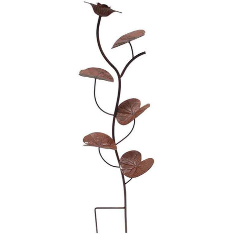 Nénuphar à planter fer 24x14x90cm