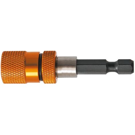 NEO 1/4" Bithalter, 60 mm - magnetisch, Chrom-Vanadium-Stahl