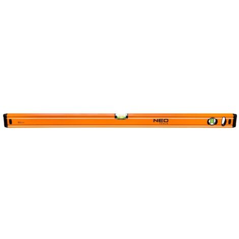 NEO 80cm Wasserwaage - präzise Messung, 2 Libellen