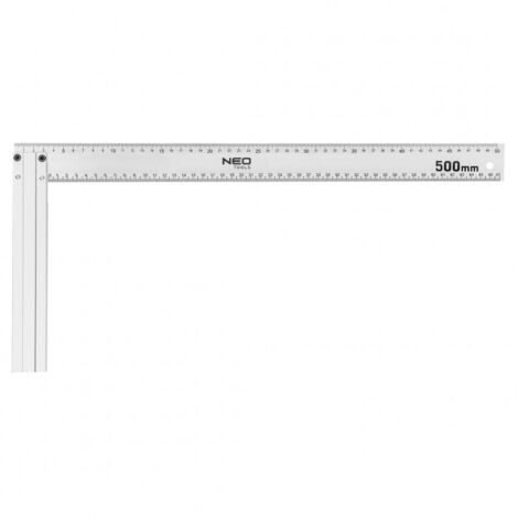 NEO Aluminiumwinkel 500x235 mm - präzise Maße, einfache Konstruktion