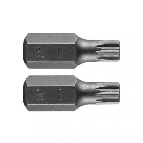 NEO HEX-Spitzen 6x30 mm - 2 Stk., S2-Stahl - langlebig und solide