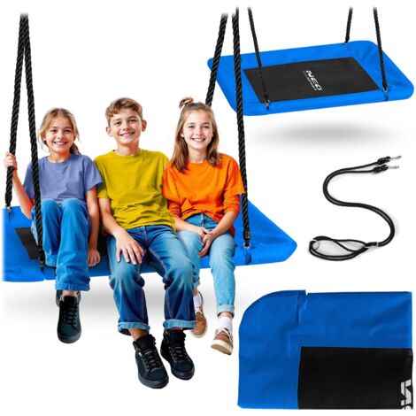 Neo-Sport Swingo rechteckige Krähennestschaukel 110 x 70 cm
