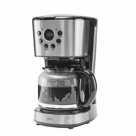 Neo Stainless 1.5L Filter Coffee Maker Machine