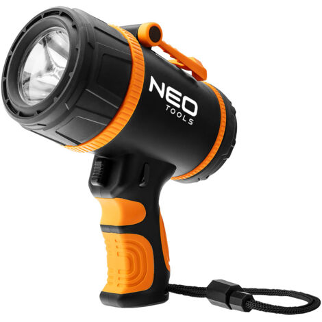 Neo Tools 99-114 Linterna recargable negra 1000 lúmenes