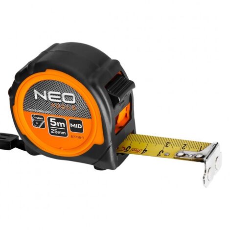 NEO TOOLS BOÎTIER EN PLASTIQUE AVEC REVÊTEMENT EN NYLON POUR PROTÉGER L'ÉCHELLE CONTRE L'ABRASION - CLIP CEINTURE - AMORTISSEUR