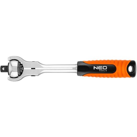 NEO TOOLS Carraca 1/2", 72 dientes, 360° - apriete preciso