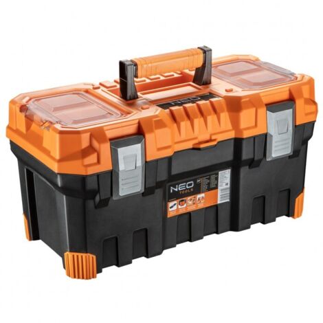 NEO TOOLS Cassetta portautensili da 22" con organizer: spaziosa e solida
