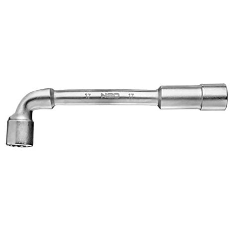 NEO TOOLS - CHIAVE A PIPA APERTA 17x180MM - IN ACCIAIO CROMO VANADIO