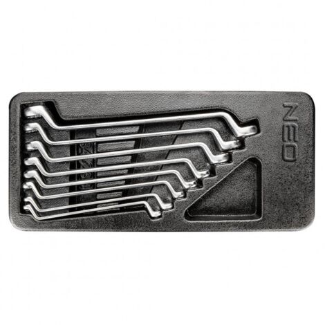 NEO TOOLS Chiavi ad anello offset 6-22 mm - set da 8