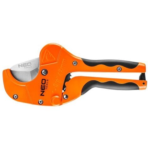 NEO TOOLS Cortatubos de plástico 0-42 mm - corte preciso, ergonómico
