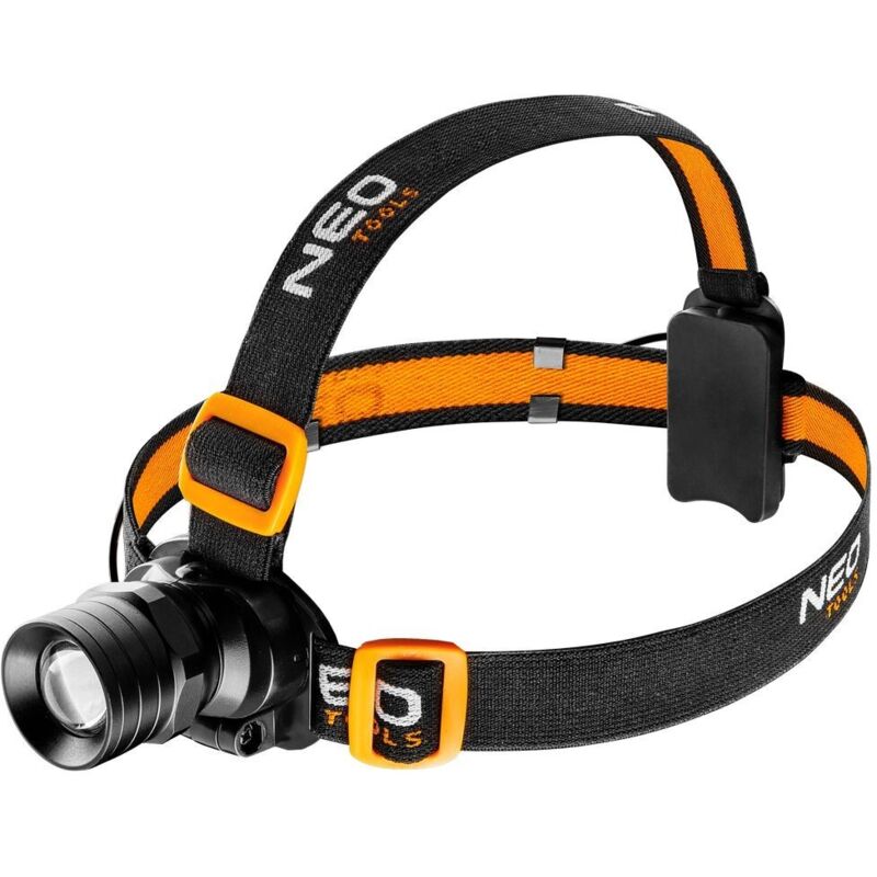 Lampe frontale NEO 250 lumens - zoom, Cree XPE, 3 piles AA