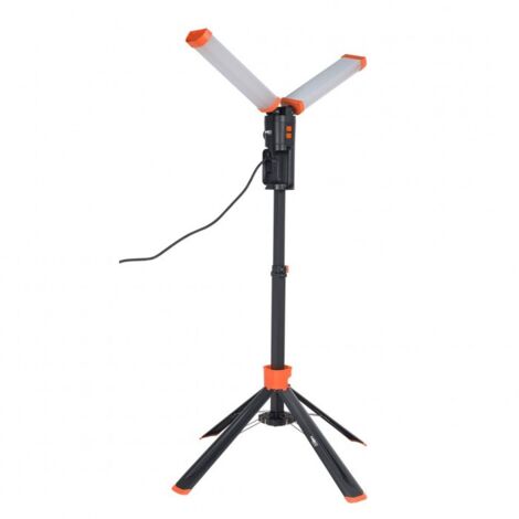 NEO TOOLS LED Werkstattleuchte 2x4300lm - doppelt, 360° drehbar