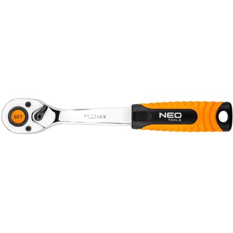 NEO TOOLS Ratsche 3/8"", 90T - Langlebig und ergonomisch