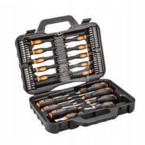 NEO TOOLS Set di cacciaviti e punte da 58 pezzi - professionali, durevoli