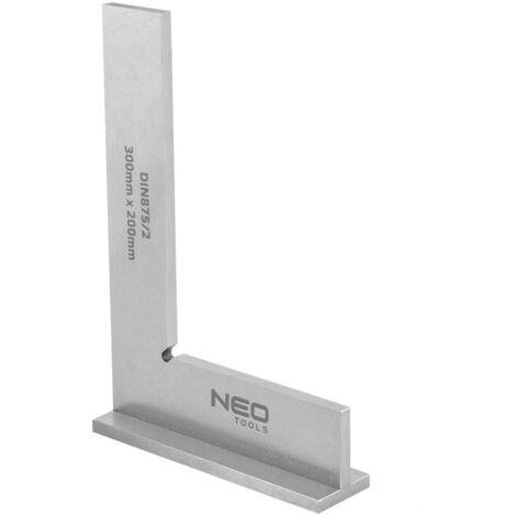 NEO TOOLS Squadra di precisione 300x200mm DIN875/2