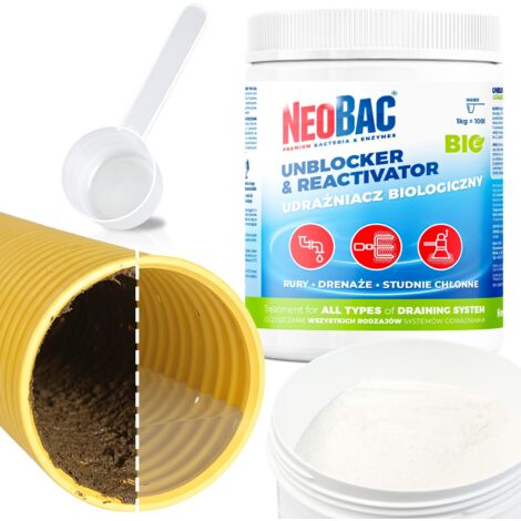 NeoBac Detergente per scarichi e pozzi 1 kg