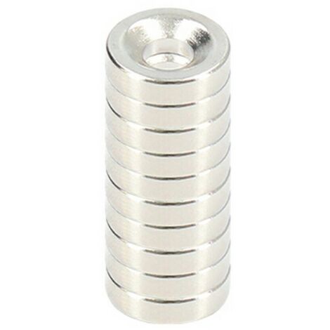 Neodym-Magnete Ferrestock fskndc007 15x4 mm mit Loch
