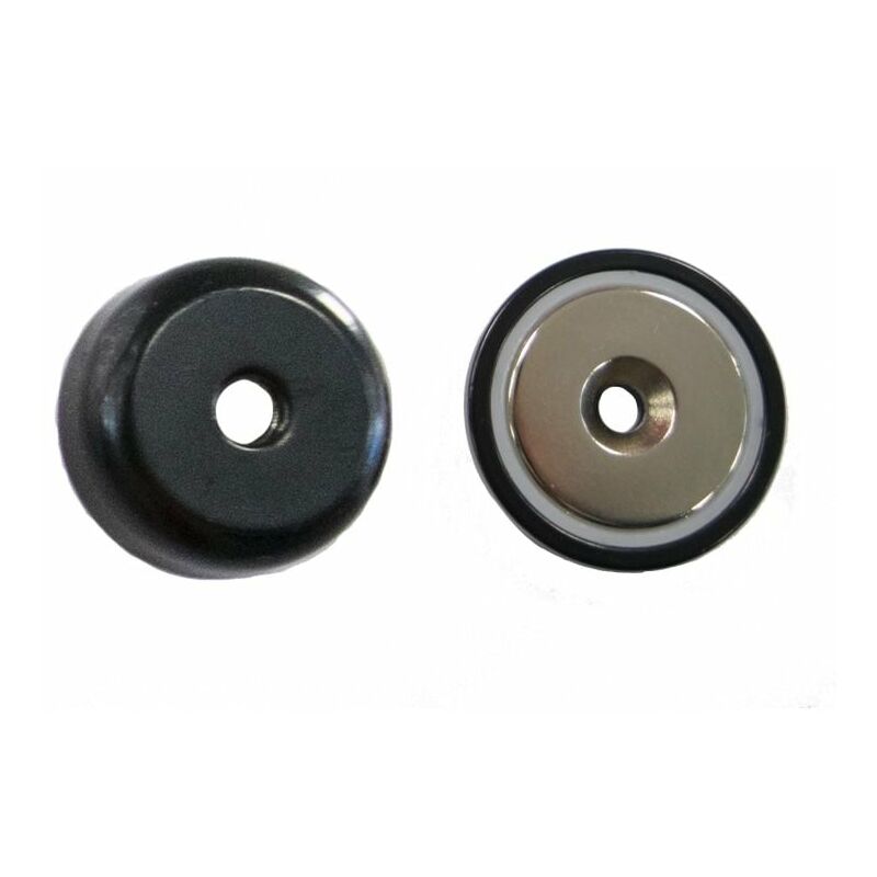 Eclipse Magnetics - E1106/NEO/BLK Neodymium Pot Magnet 60.0 x 15.0MM Pull Foce 135