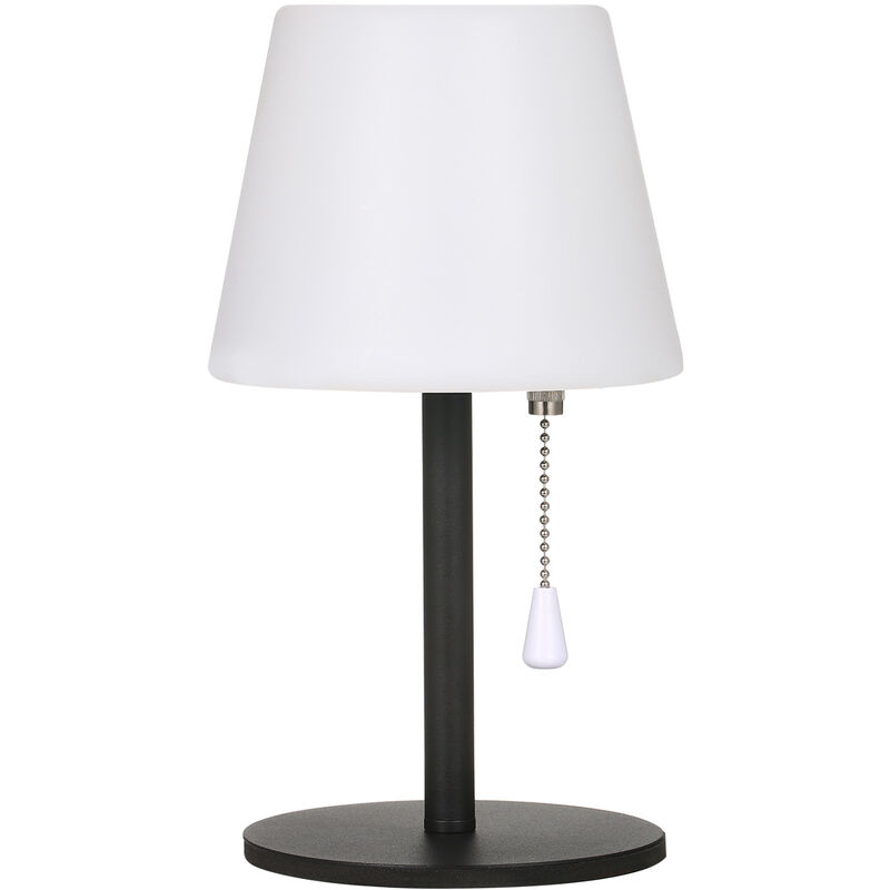 Decdeal - Neoglint Lampe de table rvb colorée avec télécommande, interrupteur à chaîne, lampe de chevet, lampe de lecture, rechargeable par usb, pour