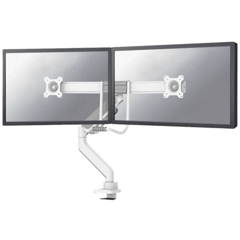 Neomounts DS75-450WH2 Supporto doppio schermo bianco per scrivania