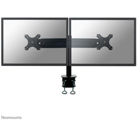 Neomounts FPMA-D700D soporte de escritorio negro para dos pantallas