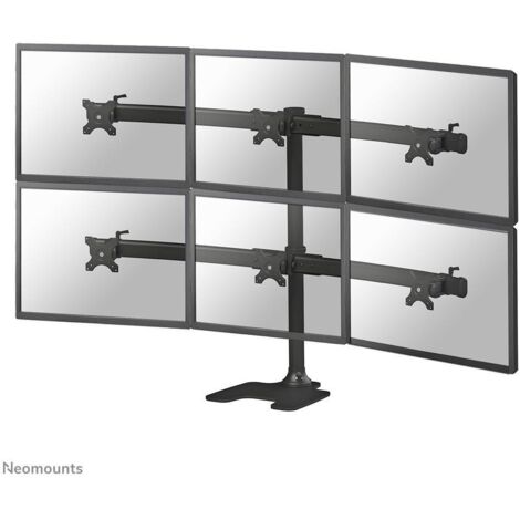 Neomounts FPMA-D700DD6 supporto da tavolo per Tv a schermo piatto 68,6 cm (27") Nero