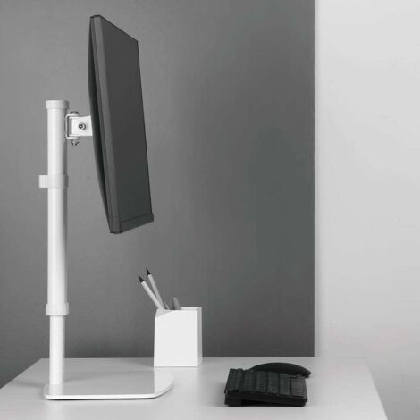 neomounts FPMA D890 Soporte de escritorio blanco ajustable