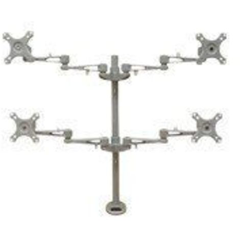 Neomounts FPMA-D935D4 soporte de escritorio ajustable plateado