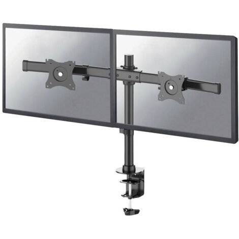 Neomounts FPMA-DCB100DBLACK support double écran argenté