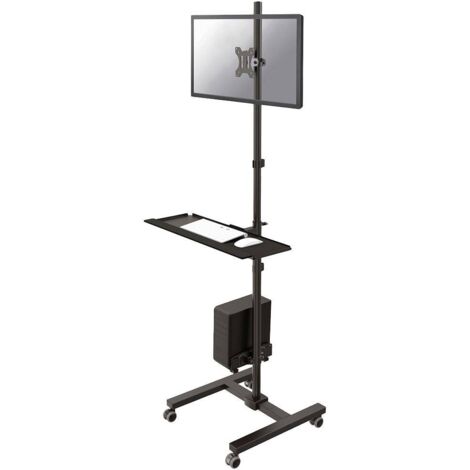 Neomounts FPMA-MOBILE1700 1 pezzo Carrello per monitor 25,4 cm (10) - 81,3 cm (32) Nero Girevole, Rotante, Inclinabil