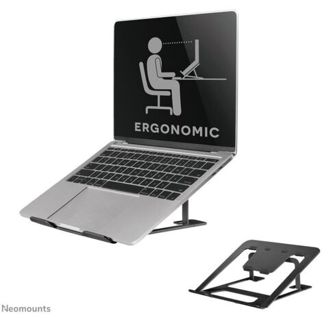 Neomounts NSLS085BLACK supporto per laptop Supporto per computer portatile Nero 43,2 cm (17")