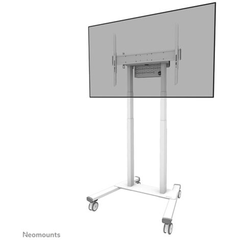 NEOMOUNTS von NEWSTAR MOTORISED Mobile Floor Stand - VESA 100X100 UP TO 800X600 Weiß