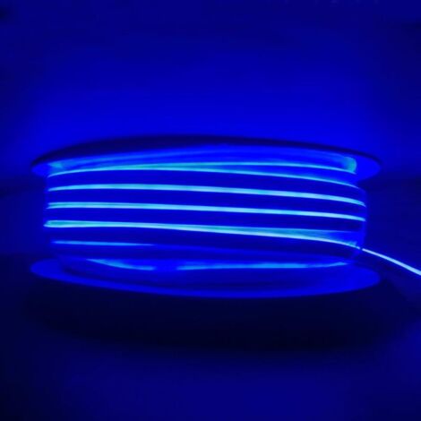 Néon Flexible LED 220V IP65 - 50m / Bleu - SILUMEN